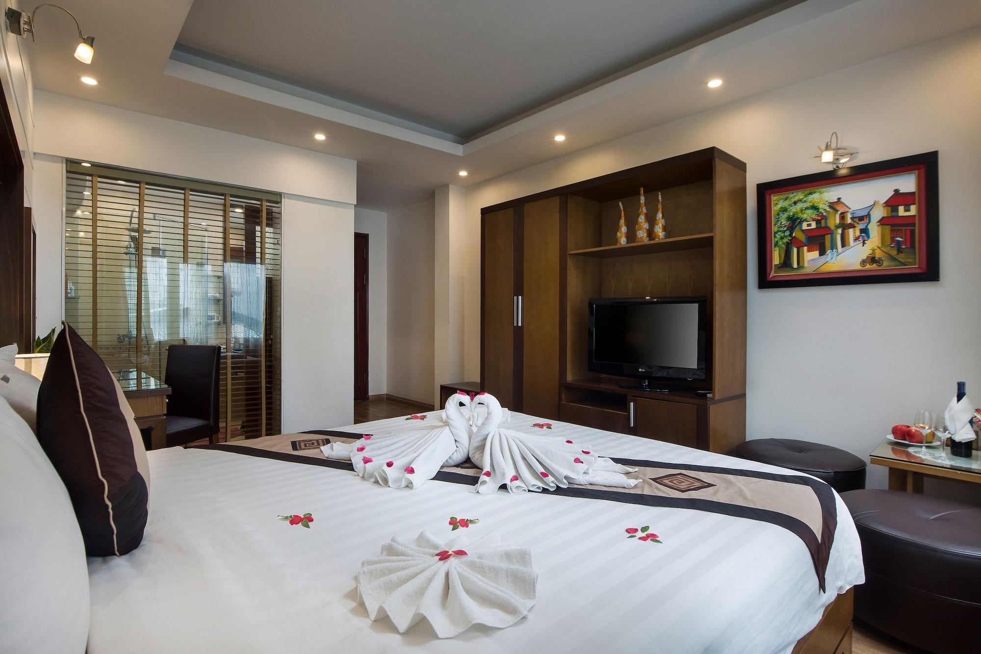 Splendid Star Grand Hotel And Spa Hanoi Bagian luar foto