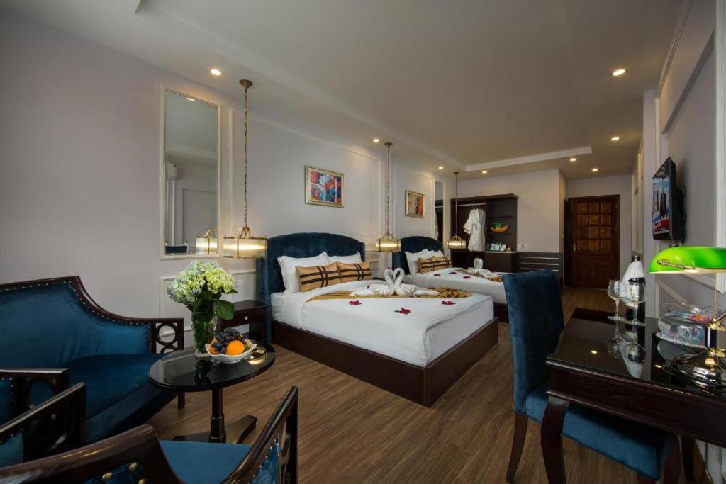 Splendid Star Grand Hotel And Spa Hanoi Bagian luar foto