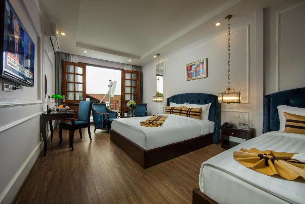 Splendid Star Grand Hotel And Spa Hanoi Bagian luar foto